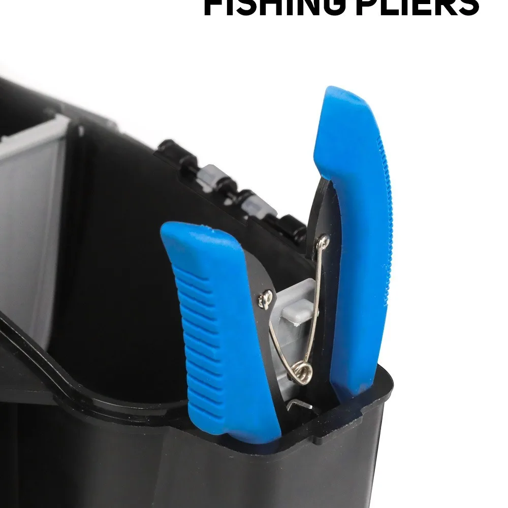 Contenedor 2024, caja de aparejos de pesca, accesorio, soporte para Señuelos de Pesca, caja de almacenamiento, cinturón, caja de equipo de pesca - imagen 2