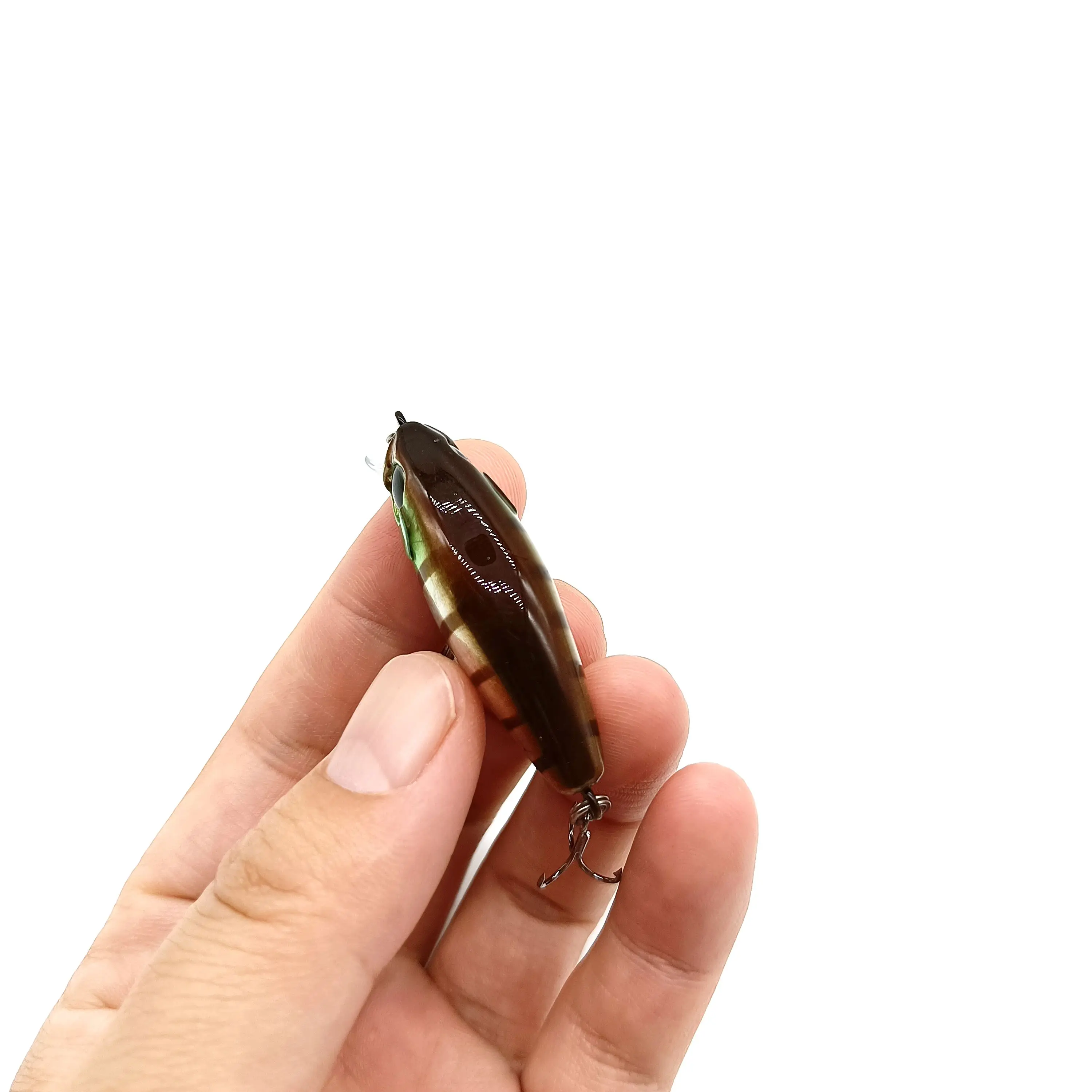 DUODUOYU-Mini Señuelos de Pesca de pececillos, 1 piezas, Wobblers de 4,5g/45mm, cebo duro de plástico Artificial para trucha, Crankbait, aparejos de lubina - imagen 2