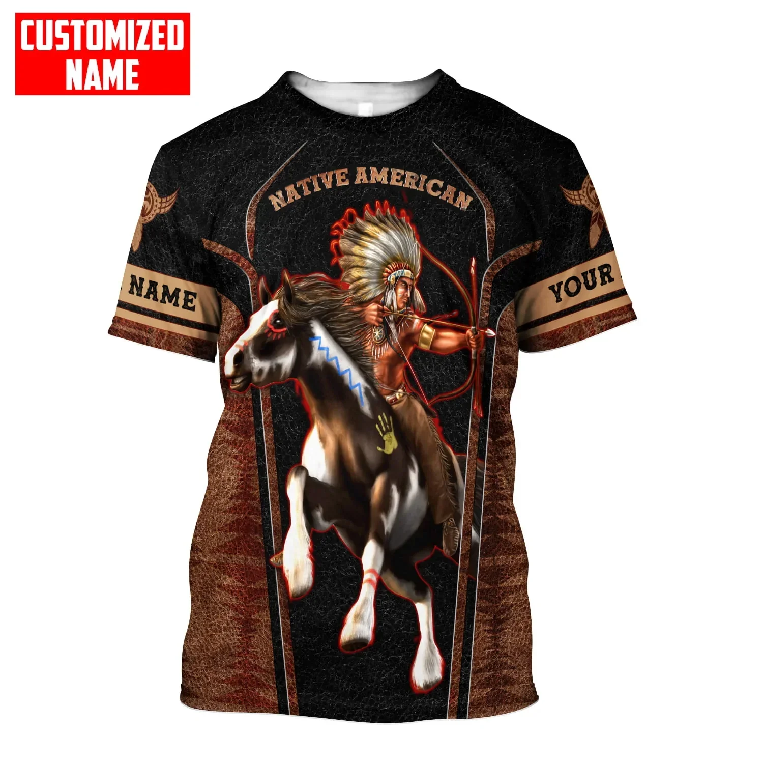 Camiseta con nombre personalizado del faraón del Antiguo Egipto 3D completamente estampada a la moda para hombre, pantalón corto informal Unisex de verano, camiseta de manga TX298 - imagen 3