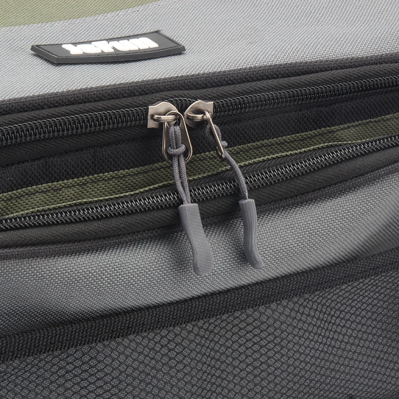 JSFUN-bolsas de aparejos de pesca multifuncionales de gran capacidad, bolsa de pesca Oxford, caja de almacenamiento de herramientas de carrete de pesca - imagen 4