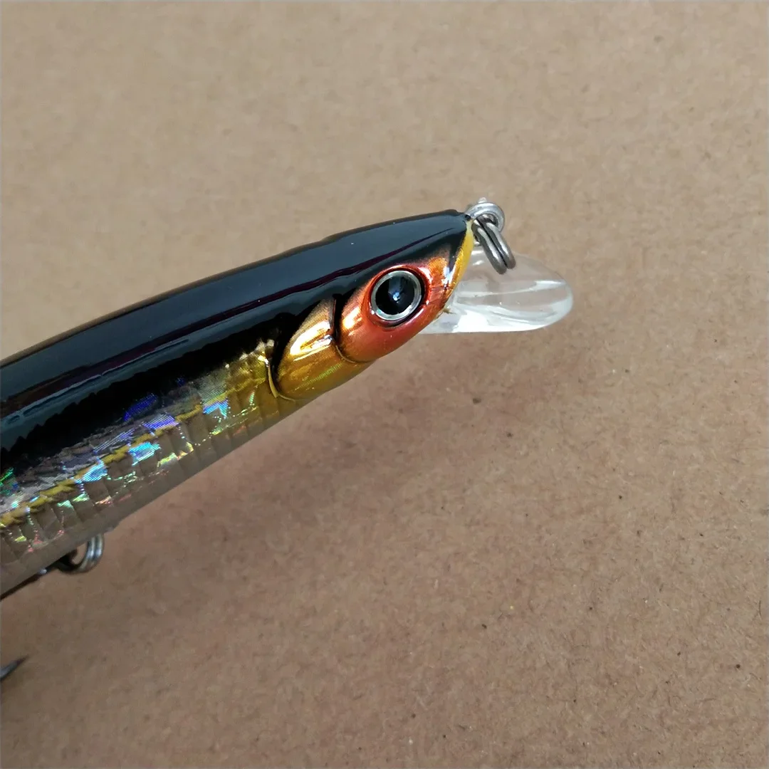 Señuelos de pesca flotantes, 1 unidad, 17,5 cm, 24,6g, pececillo Wobbler, aparejos de pesca de calidad, anzuelos para pesca - imagen 5