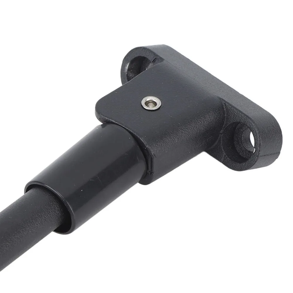 Soporte para patinete eléctrico de aleación de aluminio, fácil instalación, soporte para pie de patinete eléctrico negro para Xiaomi M365