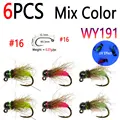 6pcs Mix Col Size 16
