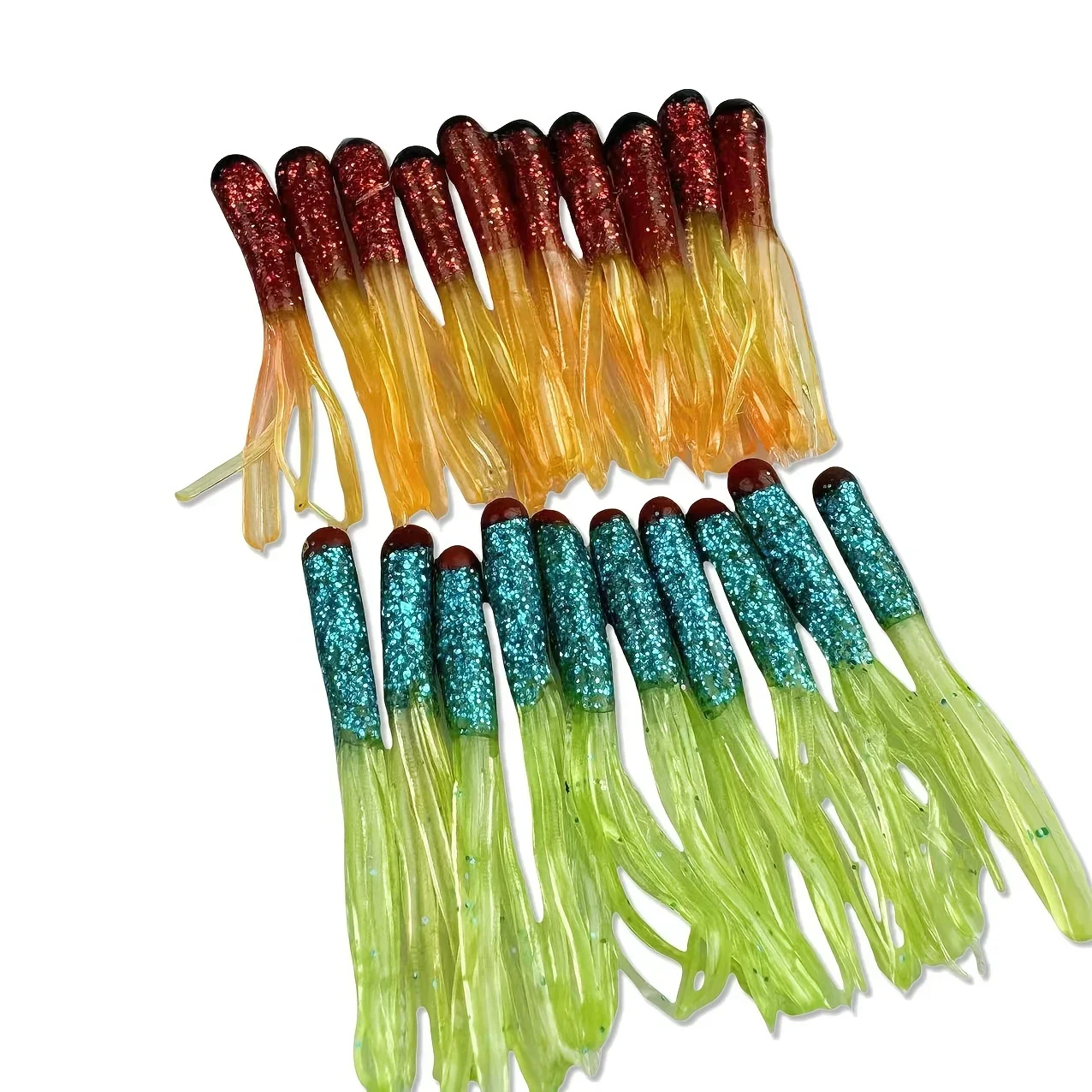 Juego de señuelos de pesca de 79 Uds., cebos giratorios de hierro y silicona multicolor, señuelos versátiles para pesca en agua dulce y salada - imagen 5