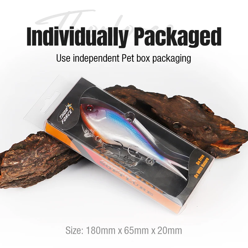 THORFORCE 60G Soft Jig Head VIB Trolling  Luminous UV Singking Silicone PVC For Tuna Deep Sea Fishing Lures Saltwater - imagen 5