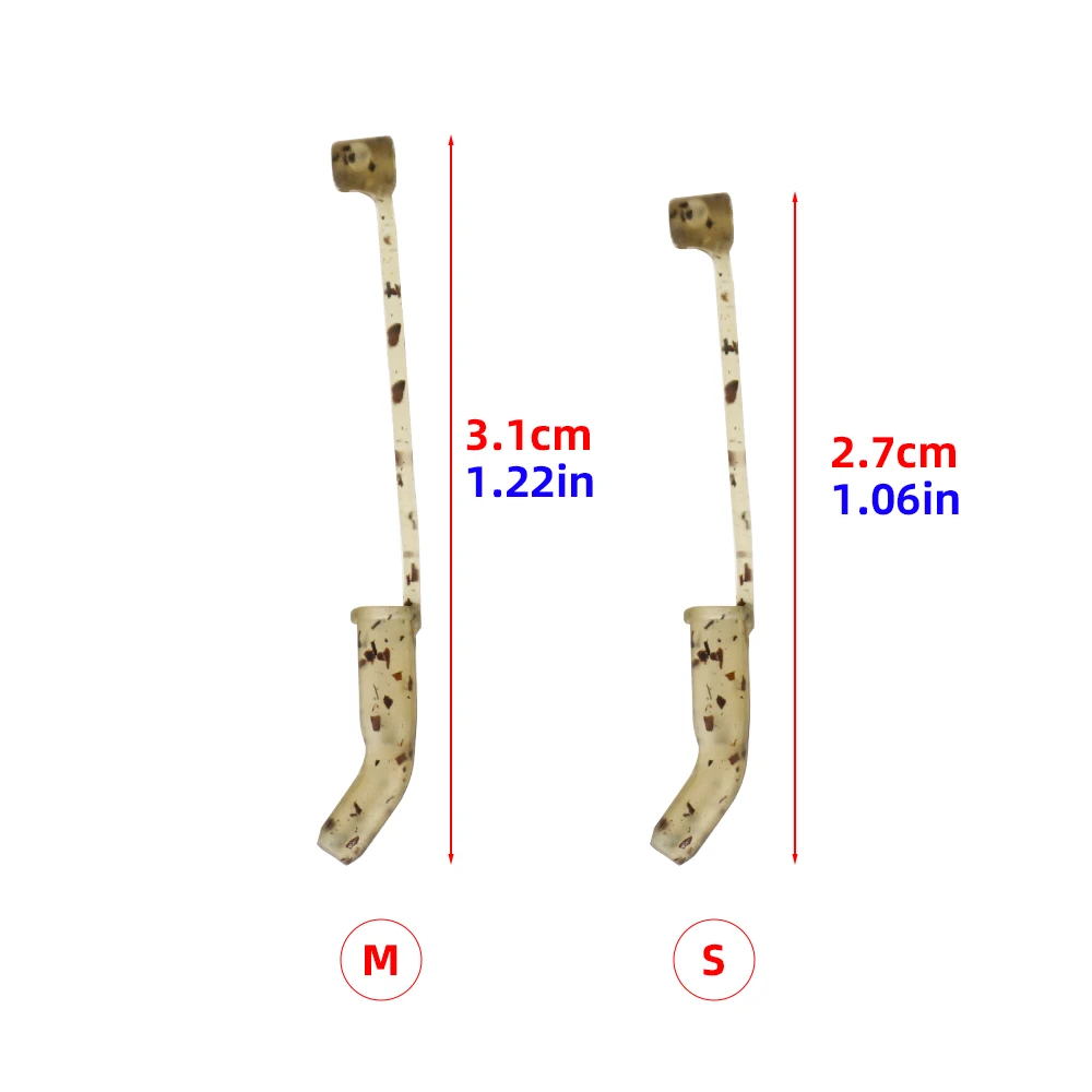 Hirisi D-Rig Premontado - Manguitos Antienredos para Boilies - imagen 2
