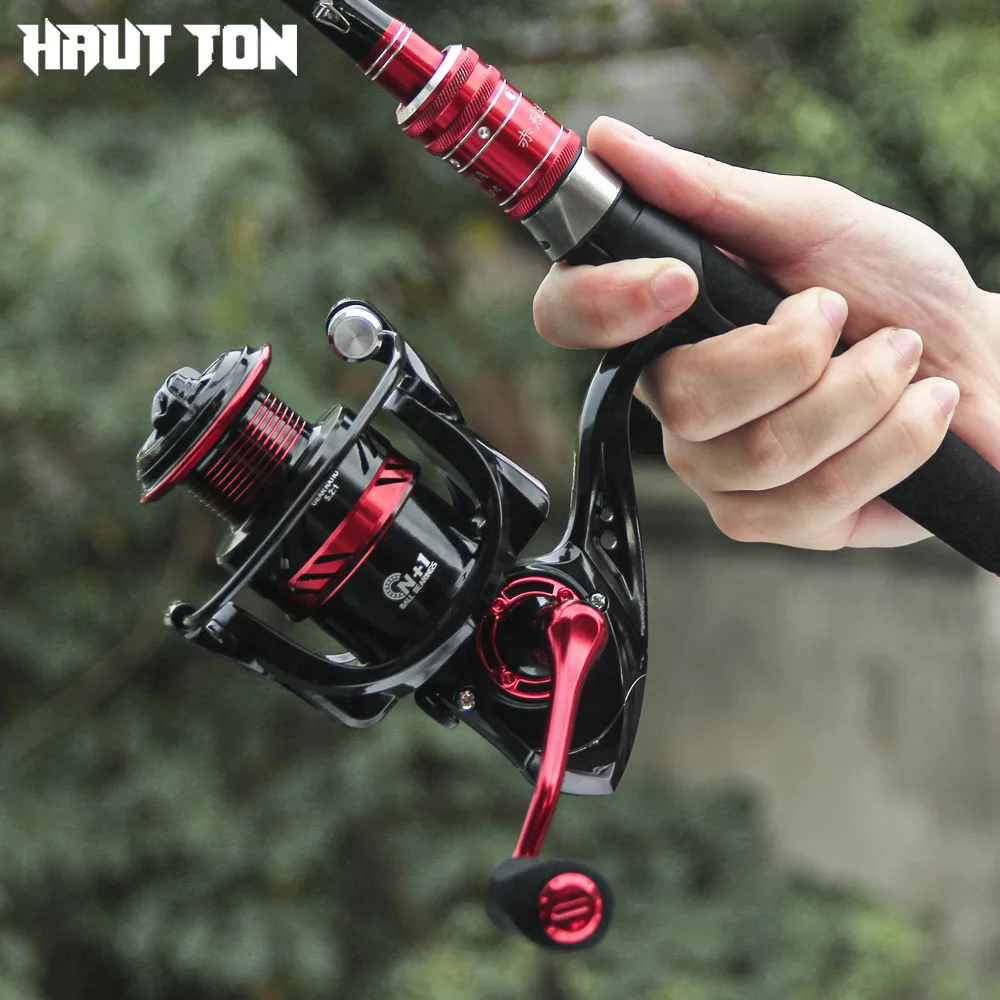 Experimente la emoción de la pesca con el carrete de pesca Haut Ton diseñado para la precisión y el rendimiento