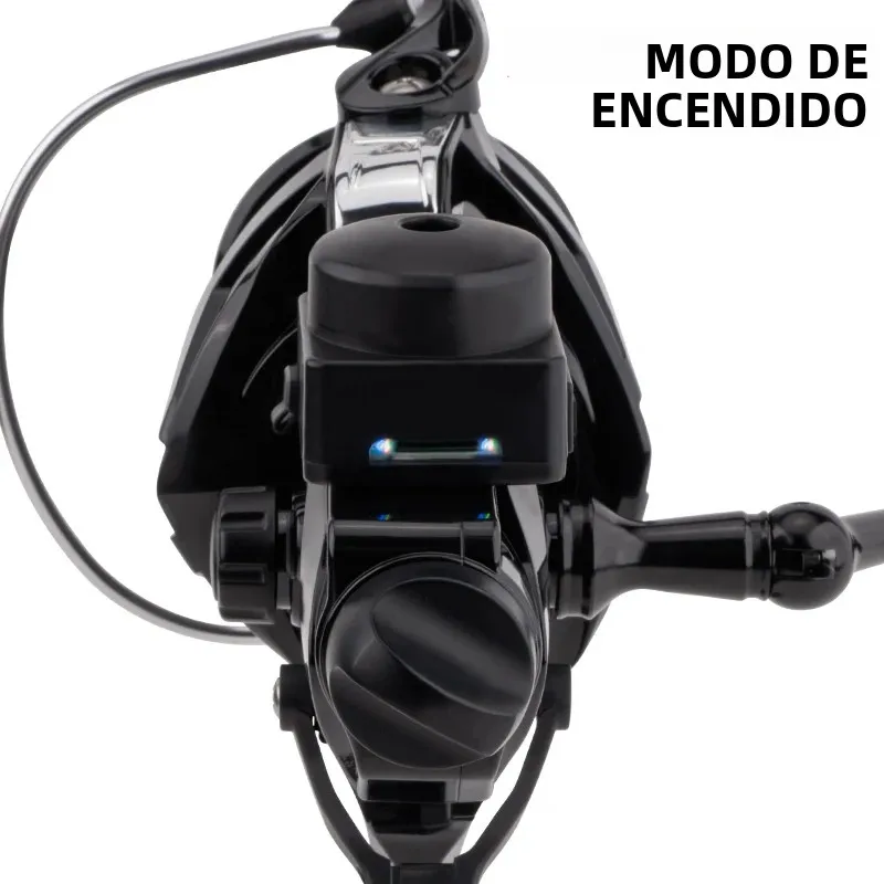 Carrete Giratorio DEUKIO con Freno Doble, 5+1BB y Manivela CNC - imagen 4
