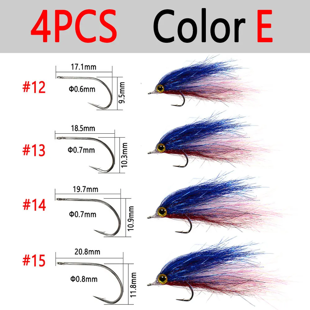 4pcs Color E