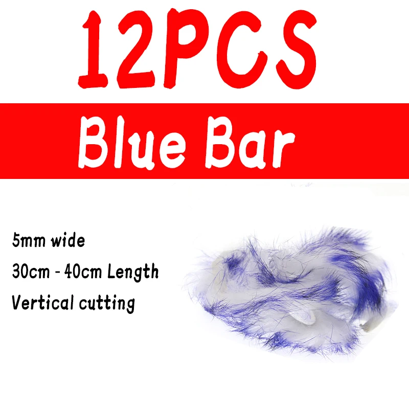 12pcs blue bar