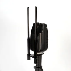 Hirisi-barras de pesca de carpa, orejas de aleación de aluminio para alarmas de mordida, a prueba de viento, anticaída, aparejos de pesca SN5