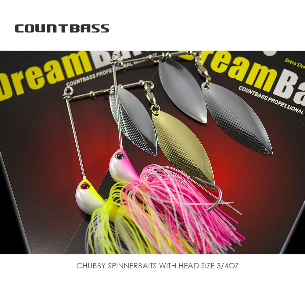 Señuelo giratorio para lubina Countbass - Falda de silicona premium - imagen 5