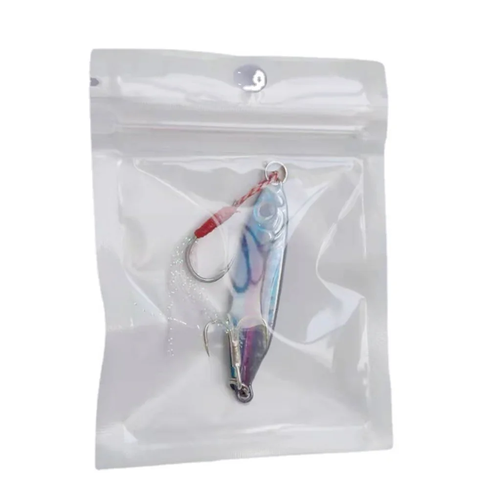 Señuelo de plantilla de Metal de carbono de pluma, cuchara giratoria, cebo Artificial, anzuelo de lubina, aparejos de Pesca de fundición de hundimiento - imagen 5