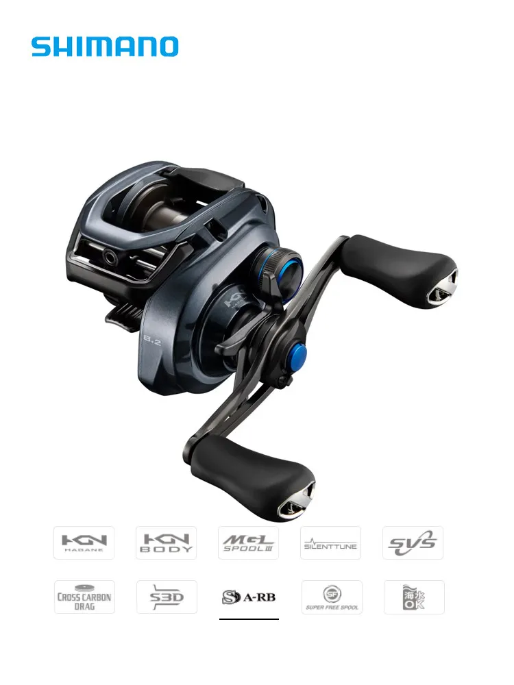 Shimano SLX MGL Carrete Baitcasting SVS de largo alcance - imagen 2