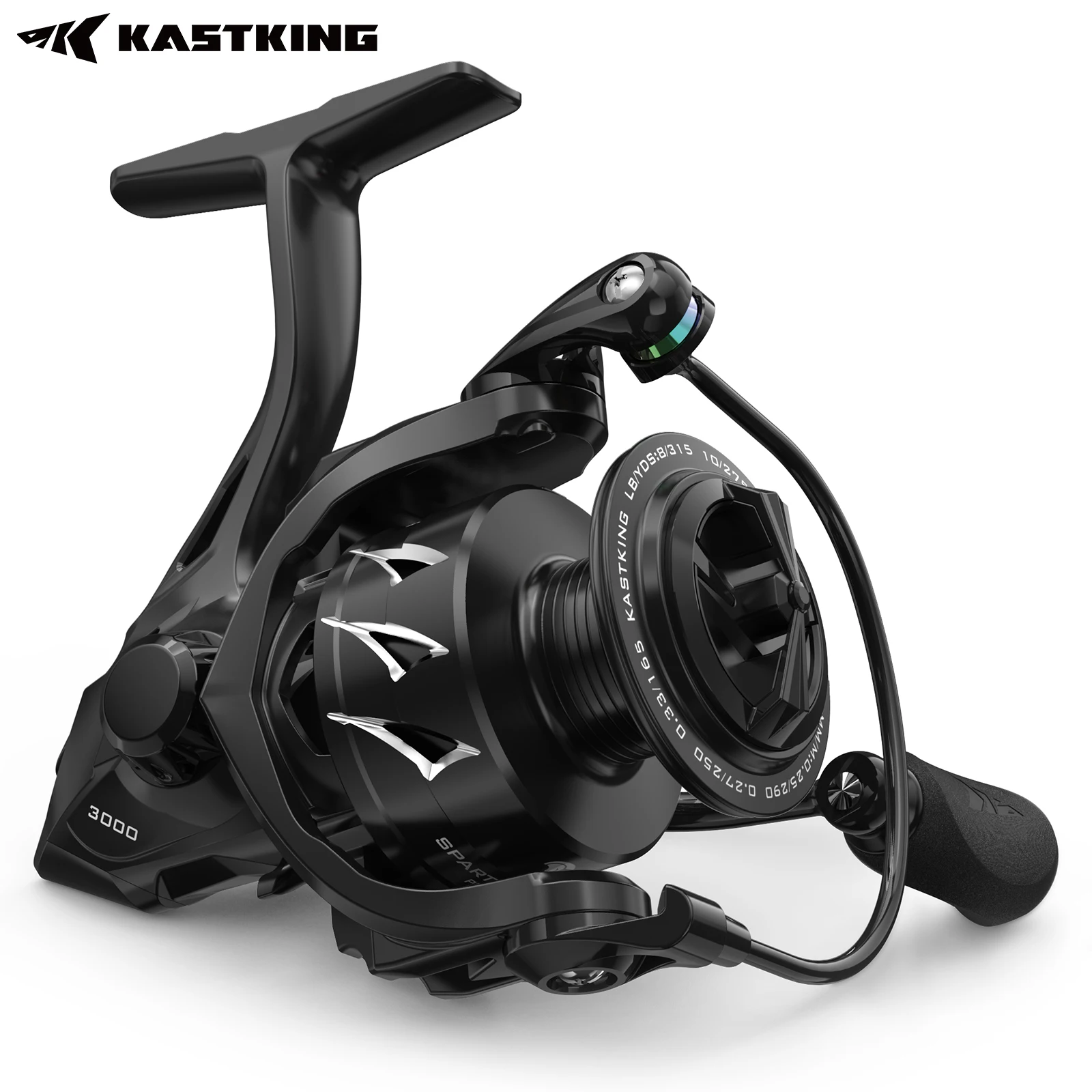 KastKing Spartacus II Plus - Carrete de spinning resistente al agua - imagen 2