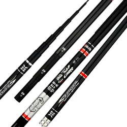 Caña Telescópica Carbono 46T – Longitud 3,60-7,20 m para Pesca