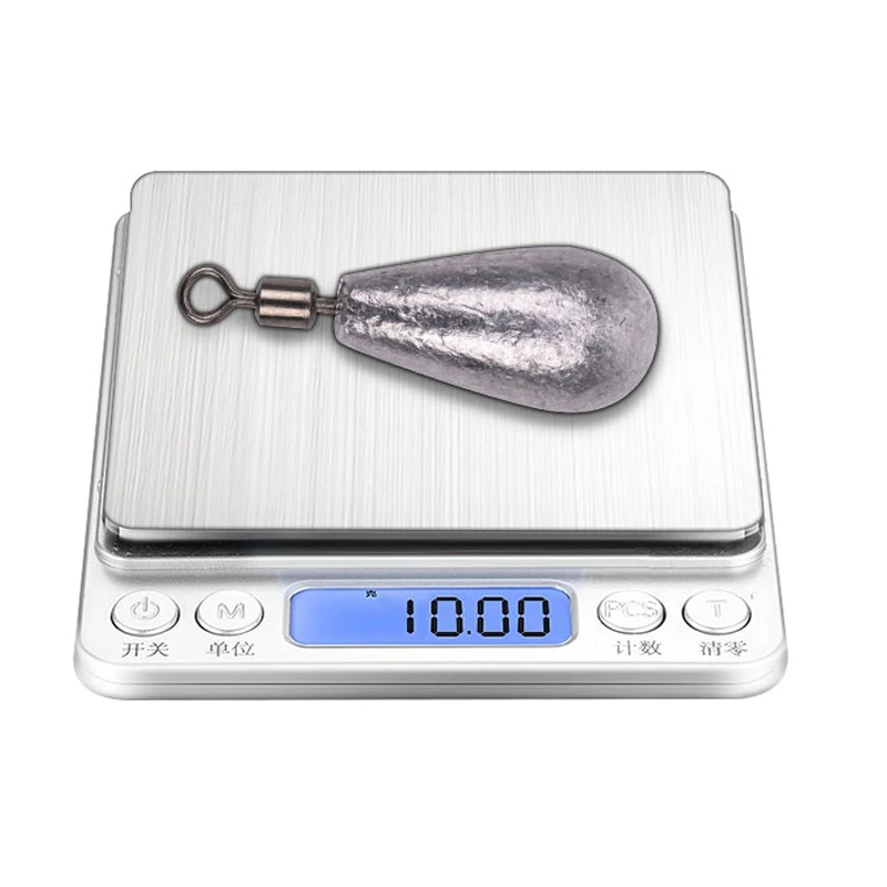 Balanzze-plomos de plomo de aleación para pesca, accesorios de aparejos de carpa, Bullet Crank Hook, 10G - imagen 2