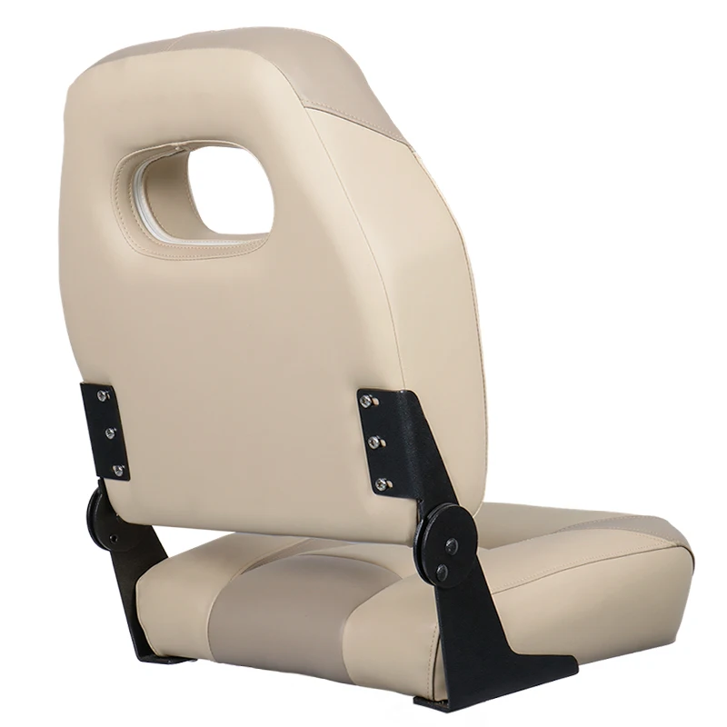 Asiento de barco plegable con diseño ergonómico, asiento de respaldo alto, accesorios para barcos de pesca, sillas marinas de pvc para Lancha 트의자 - imagen 4