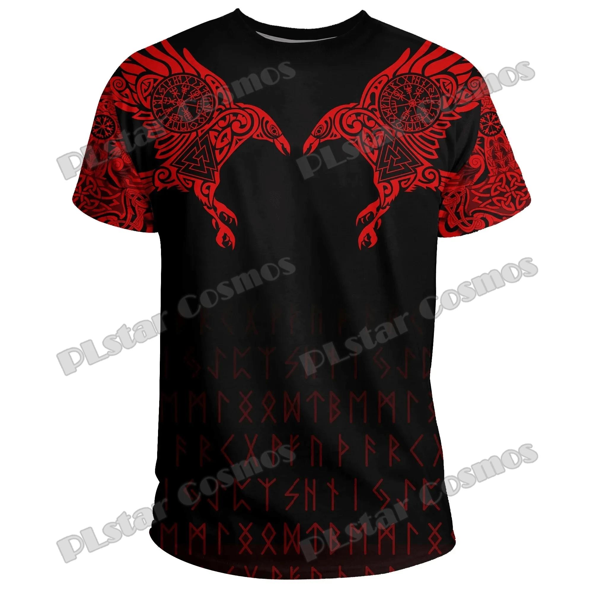 PLstar Cosmos Raven Of Odin – Camiseta estampado 3D pesca deportiva - imagen 5