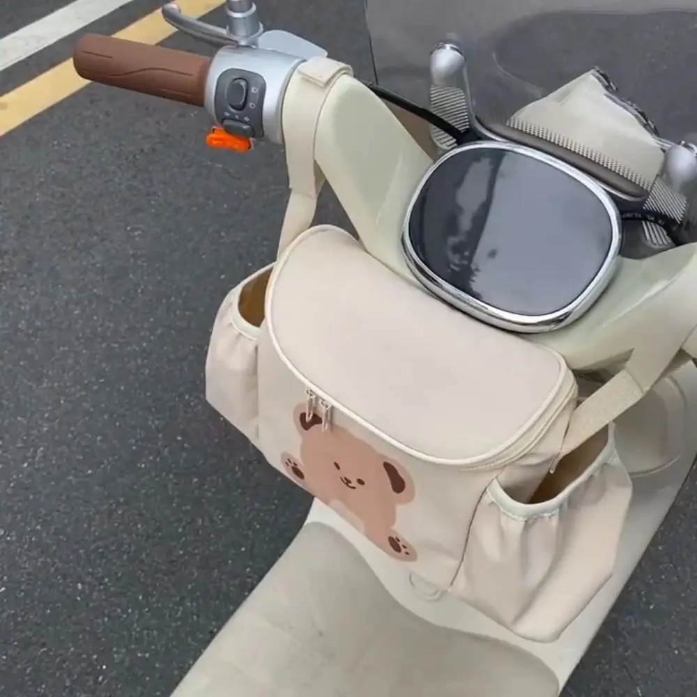 Bolsa manillar bicicleta eléctrica impermeable con dibujos animados - imagen 3