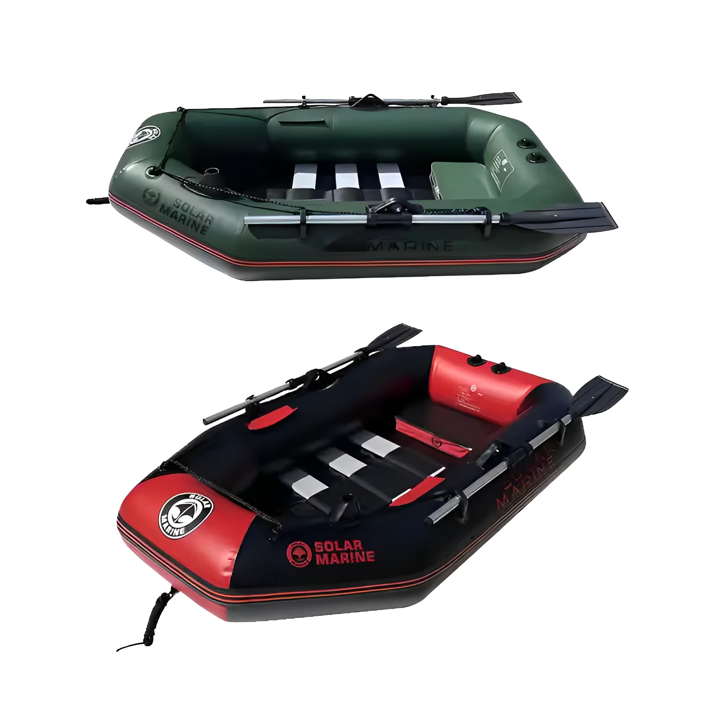 7,5 pies 2,3 M PVC 2-3 personas barco de pesca inflable barcos de carreras Kayak canoa de esquí acuático IB SOLAR MARINE accesorio de suelo de madera - imagen 4