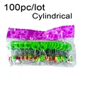 Cylindrical-100Pcs