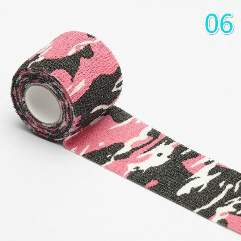 Cinta de camuflaje retráctil no tejida para bicicleta, pegatina protectora resistente a los arañazos, horquilla para cuadro de bicicleta de montaña, 4,5 m x 5cm - imagen 5