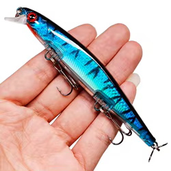 Señuelo De Pesca De pececillos, cebos De peso De 12,6g /11cm, Jerkbait De Pesca De lubina, artículos De Pesca artificiales, Crankbait