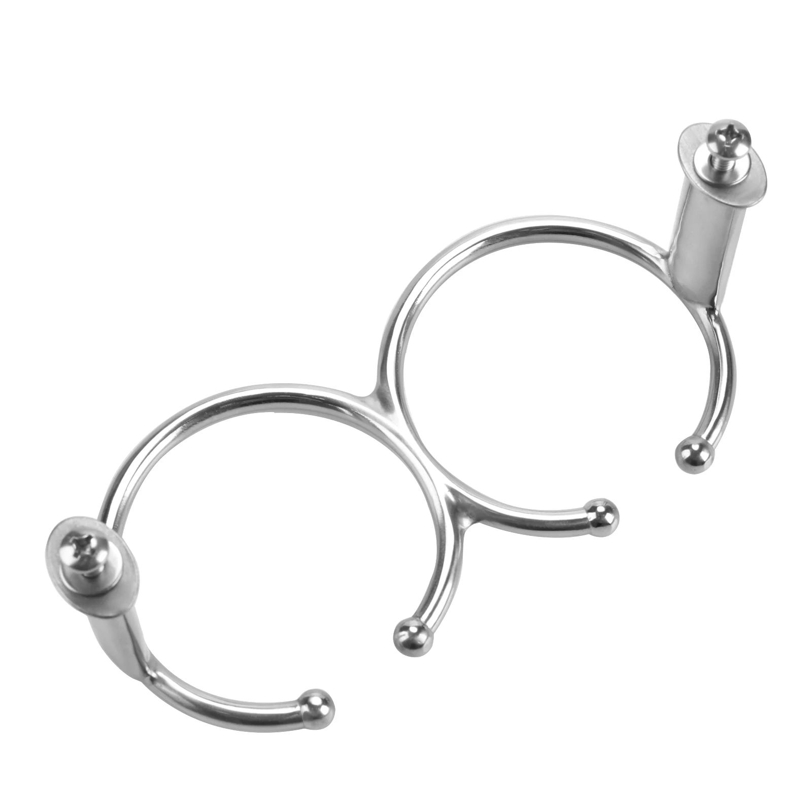 Portavasos marino de acero inoxidable 316, soporte para botella de barco, autocaravana, pulido, doble anillo, accesorios para botas - imagen 3