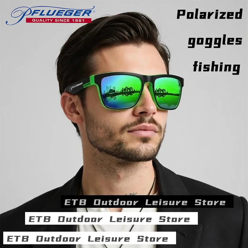 Pflueger gafas de sol de pesca para hombres y mujeres Gafas de sol polarizadas clásicas para conducir, pescar y andar en bicicleta - imagen 4