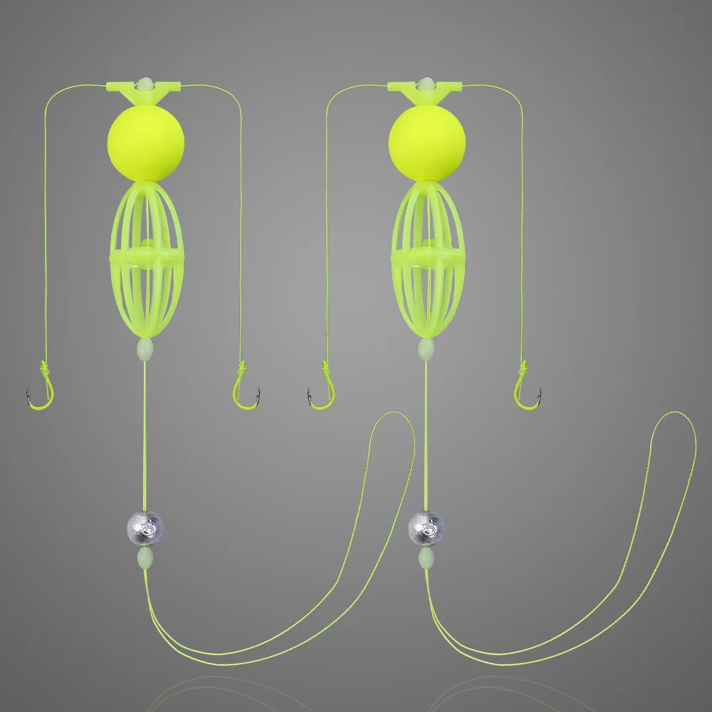 Juego de sedal de pesca de fondo inverso, grupo de pesca de carpa europea, anzuelo de explosión, anzuelo de púas de acero rico en carbono, juego de pesca con múltiples anzuelos - imagen 4