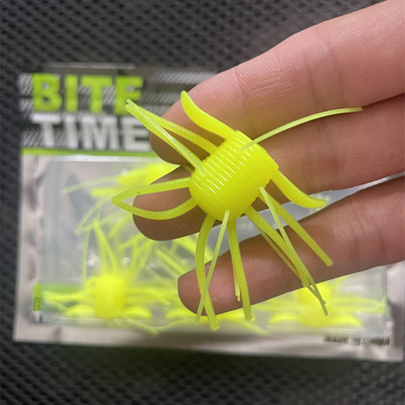 LURETV RAID SAME STYLE 5PCS 1WAY HIDBRID ZBYFDKGY SOFT BAIT LURE BITE - imagen 4