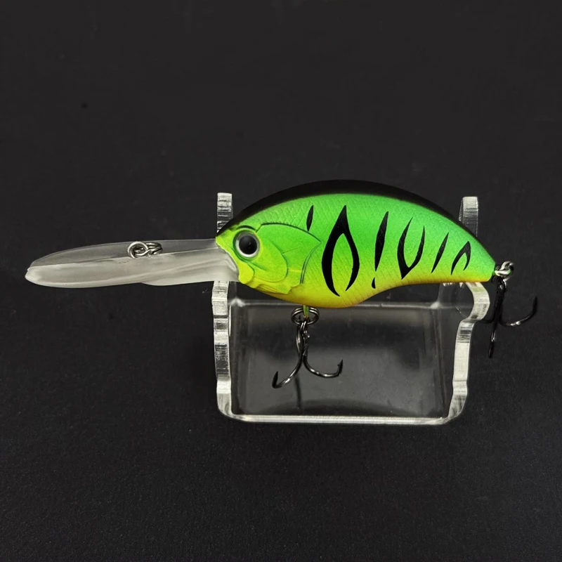 11g 55mm venta al por mayor Crankbaits Topwater cebos duros artificiales buzo de aguas profundas Señuelos de pesca flotantes para lubina carpa agua salada - imagen 5
