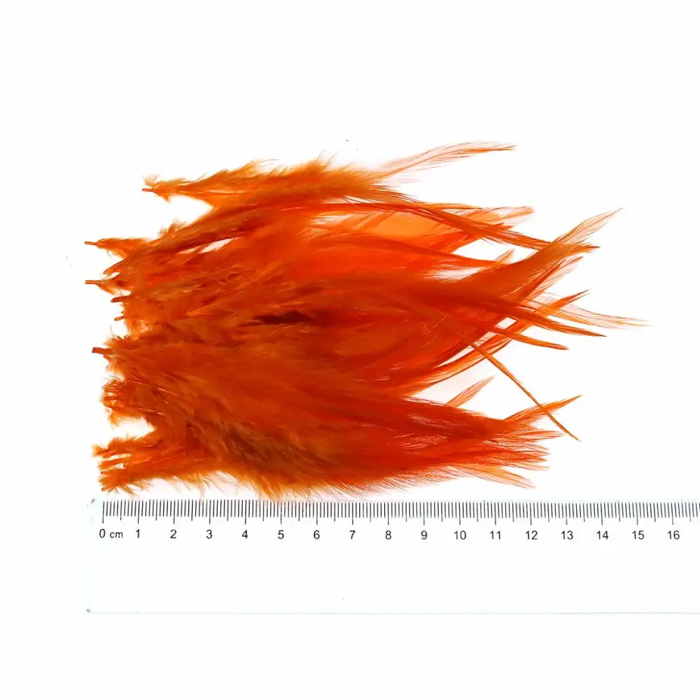 Wifreo-silla de montar de gallo, plumas de gallo para atado de moscas, trucha, salmón, lubina, agua salada, 50 unidades - imagen 3