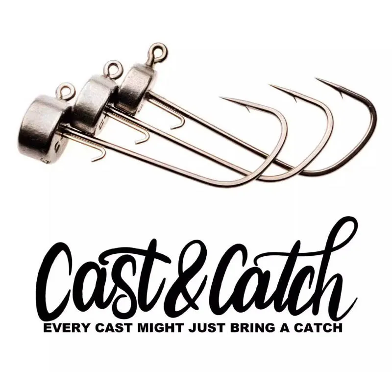 Cast&catch, Luya, Tungsten Steel Neide Hook Fine Neide Fishing Group Tungsten Head Hook Luya Black Pit Wild Fishing - imagen 4