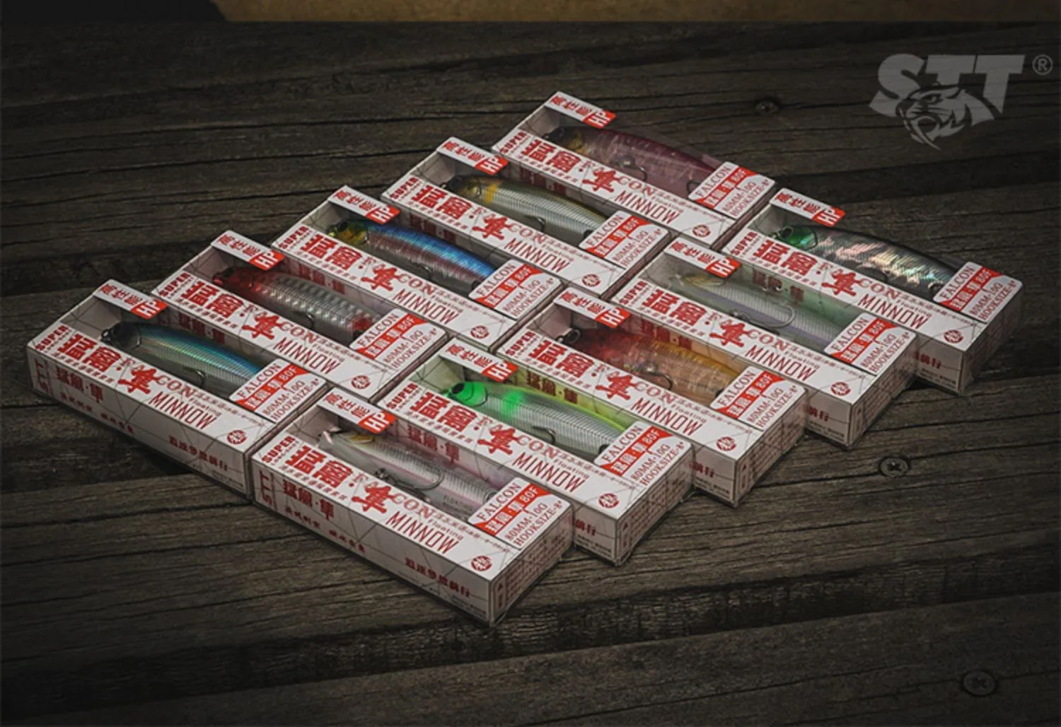 STT Raptor señuelo de pesca flotante Minnow, 80mm/10g, Wobbler Artificial de largo alcance, búsqueda de aguas poco profundas, cebo falso, aparejos de pesca, nuevo - imagen 5