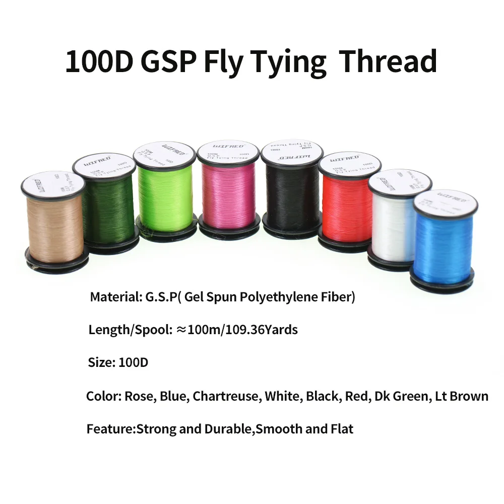 Hilo GSP ICERIO para moscas – 100D trucha ninfas y streamers - imagen 2