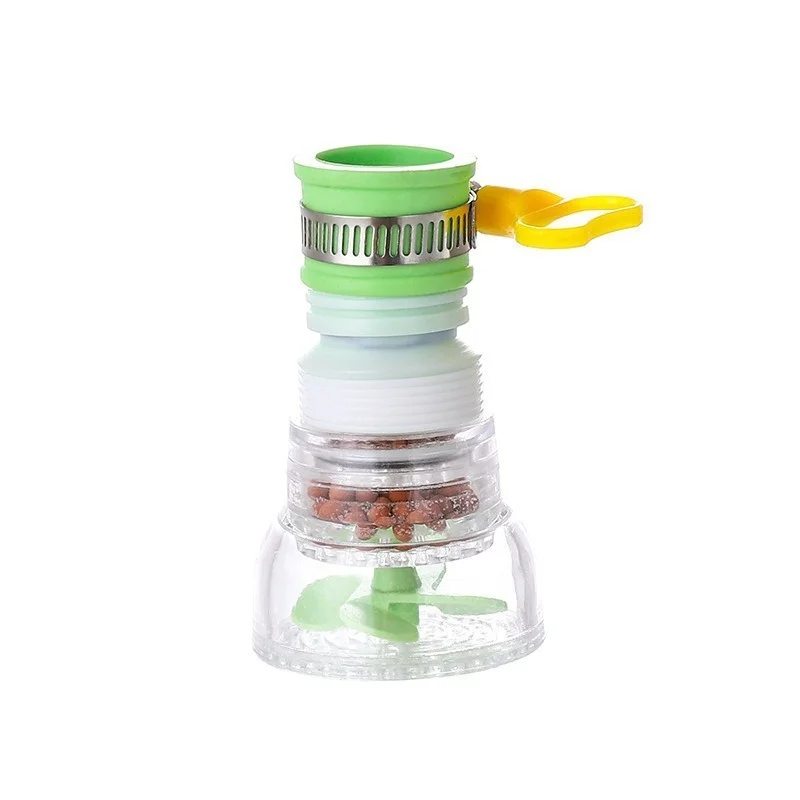 Grifo de cocina giratorio de 360 grados, adaptador de grifo Flexible ajustable para baño, dispositivo extensor, filtro rociador de ahorro de agua - imagen 4