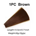 1PC Brown