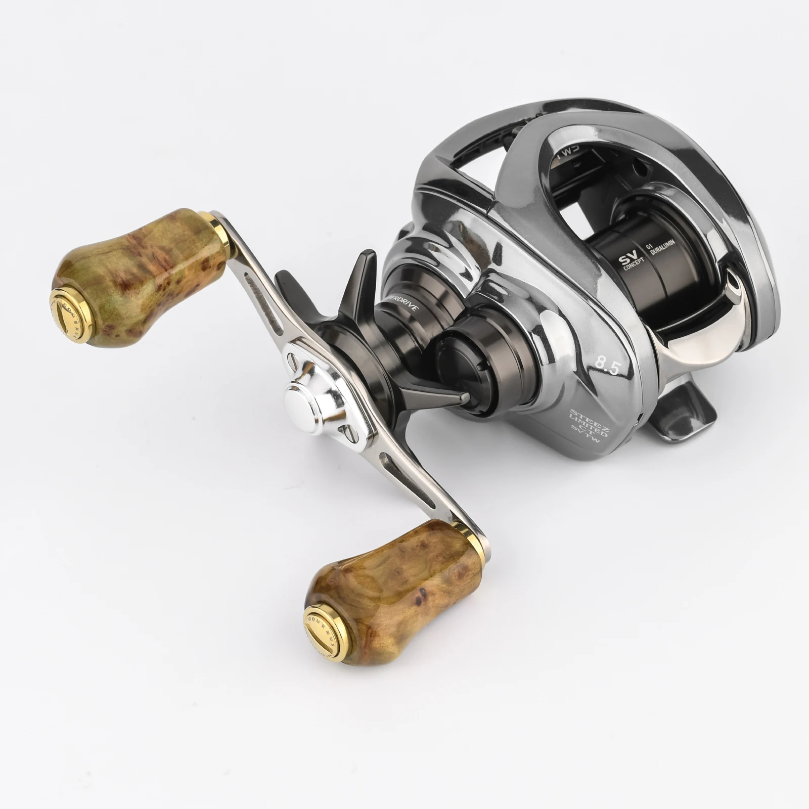 Gomexus, nuevo carrete de pesca de corcho, perilla de mango de 22mm para pesca de lubina, carrete Shimano Calcutta Conquest Daiwa Tatula Millionaire - imagen 2