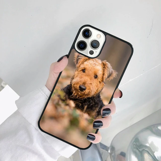 Funda Airedale Terrier vista frontal