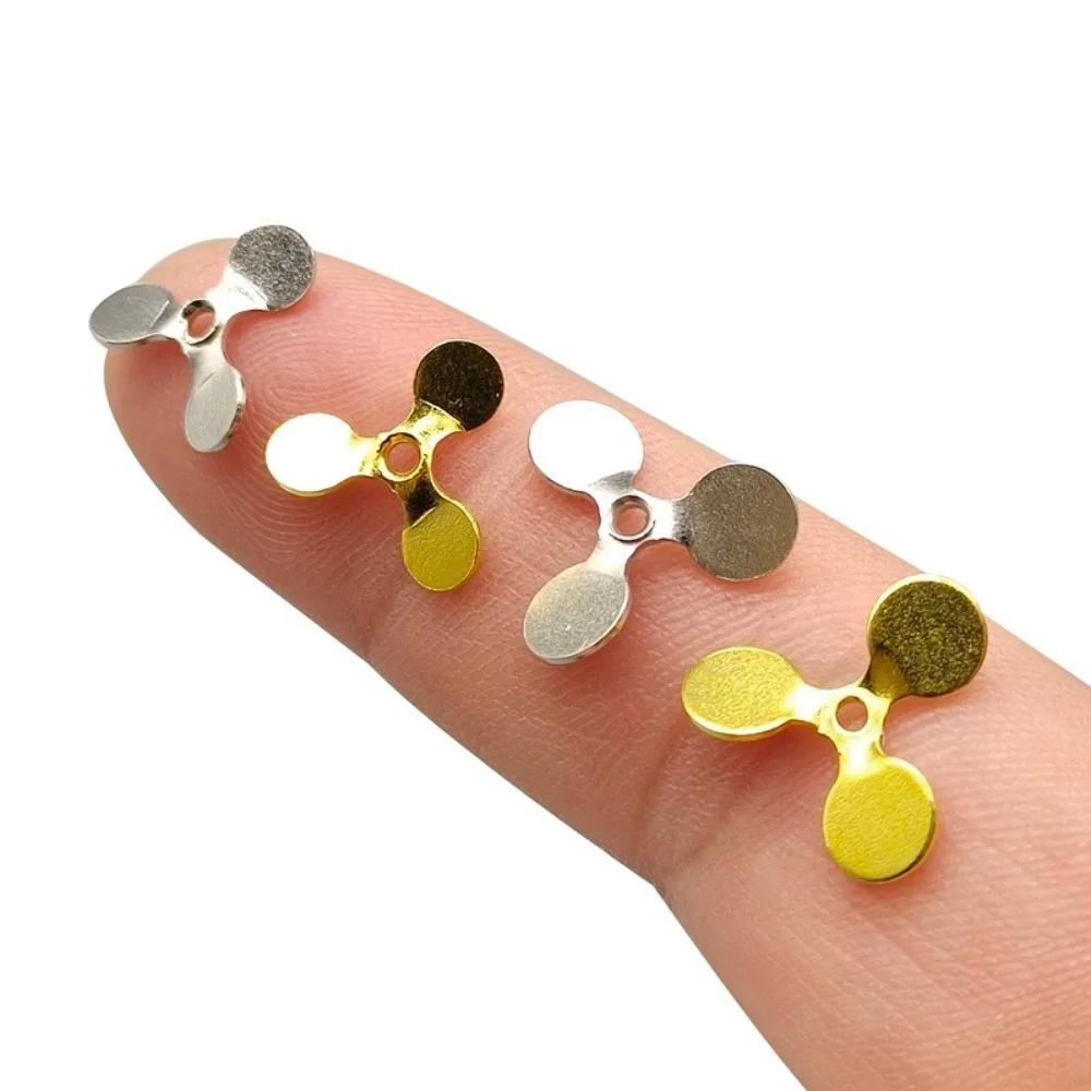 30 Uds Spinnerbait hélice de mosca enchufe giratorio fundición cuchillas de señuelo de pesca personalizadas hoja de utilería Spinnerbait Topwater de acero inoxidable - imagen 5