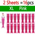 2 Sheets Pink XL