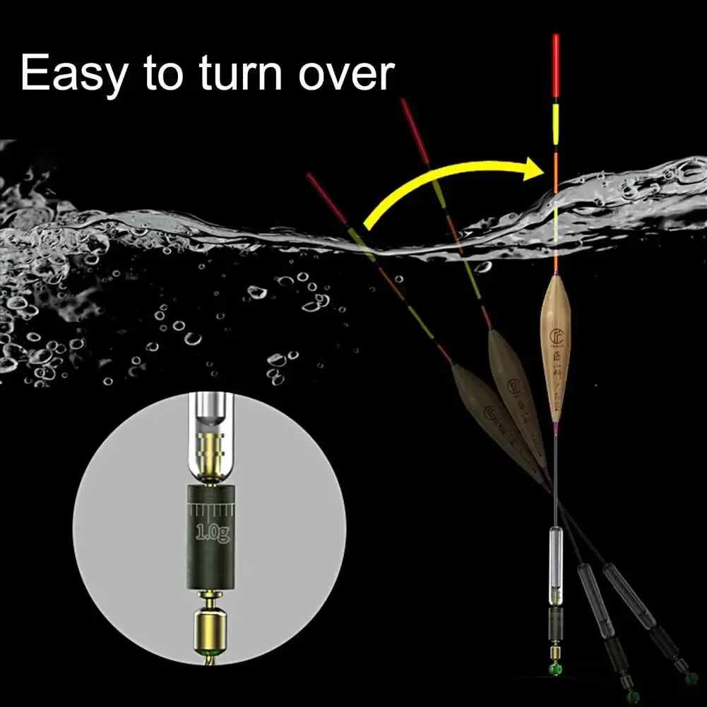 6 unids/set flotador de pesca descansa rotación giratorios Anti nudo silicona Bobber titular tapón línea de pesca conectores aparejos de pesca - imagen 5