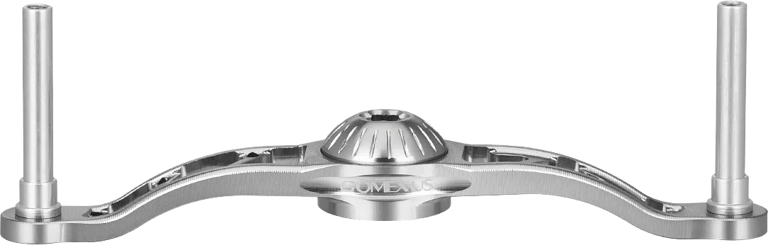 Gomexus 7X4mm mango liso de aluminio para Shimano 13 carretes redondos de pesca Baitcasting BDH 100mm - imagen 2