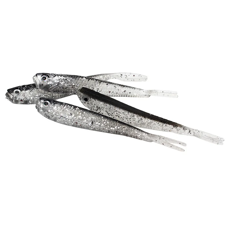 Señuelos Swimbaits de silicona para lubina y carpa - imagen 4