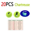 20pcs Chartreuse