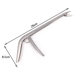 Clip liberación rápida para pesca – Acero inoxidable