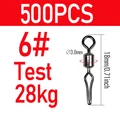 500pcs size 6