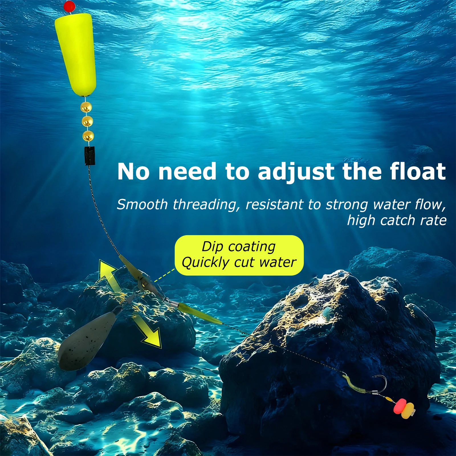 Plomo de pesca de 9KM con barril giratorio, 3 uds., peso de pesca de carpa, peso de plomo recubierto de camuflaje extraíble de agua dulce, 57-113g - imagen 4